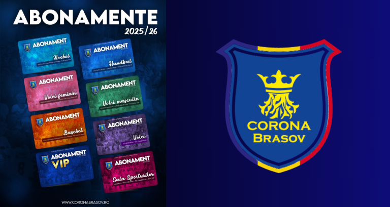 Clubul Corona Brașov anunță procedura oficială pentru reînnoirea și achiziționarea abonamentelor pentru sezonul următor