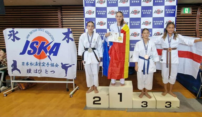 Ștefania Răileanu, Brașovul are o sportivă de excepție selecționată în lotul național la Karate Shotokan.