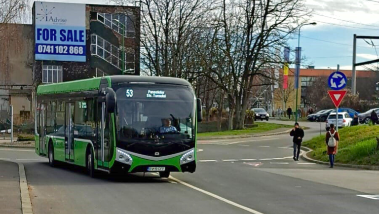 Din 15 decembrie, RATBV S.A. modifică traseul liniei 53 (Panselelor – Fac. de Construcții)