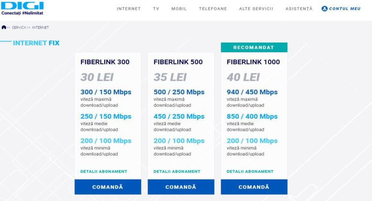 Digi România acces internet fix: Concurență nouă în 5.894 de localități