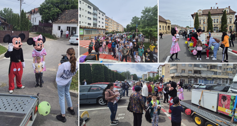1 iunie la Săcele: Primăria Municipiului Săcele i‑a încântat pe cei mici cu surprize dulci!