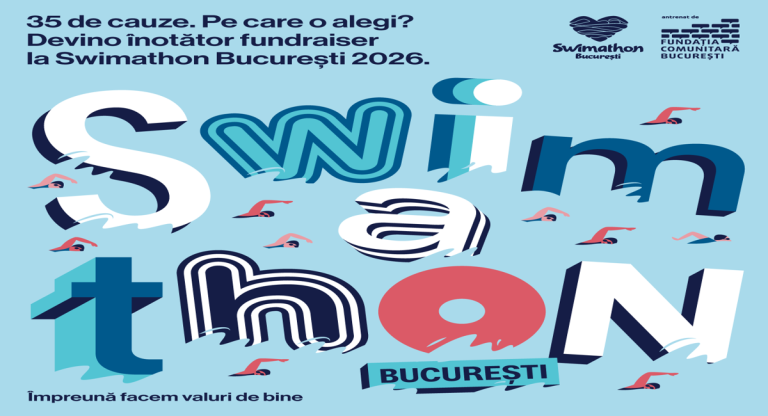 Swimathon București: Cum o provocare de înot a strâns milioane pentru bine