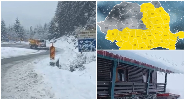 Alertă cod galben vreme extremă: Ce condiții meteo ne așteaptă?