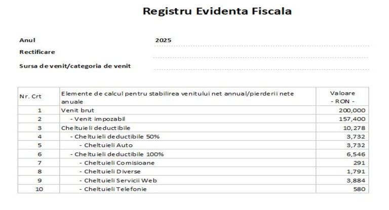 Noi reguli registru evidență fiscală: Ce schimbări aduce 2026