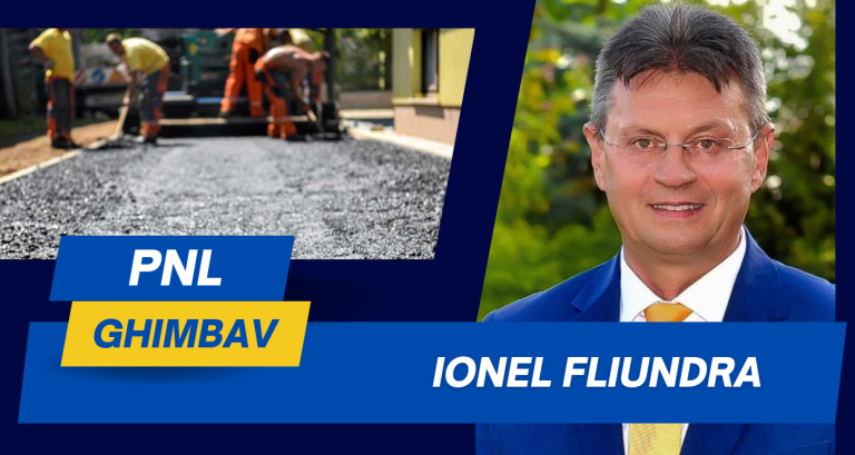 Ionel Fliundra, primar Ghimbav: Se lucrează intens pe mai multe străzi din oraș, pentru a îmbunătăți infrastructura rutieră