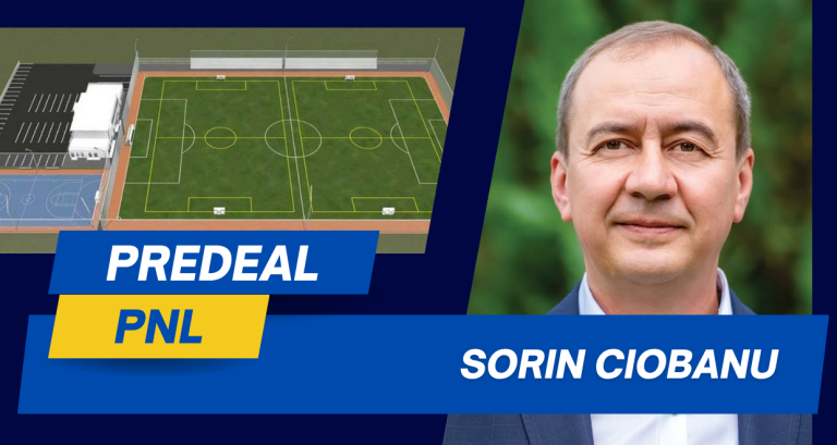 Sorin Ciobanu, primar Predeal: Lucrările pentru amenajarea unei baze sportive moderne au început oficial