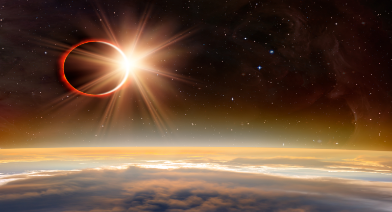 Eclipsa solară: Cum 89 de secunde transformă un sat european