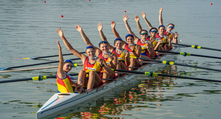 Canotaj România: Cum a câștigat echipa la Campionatul European