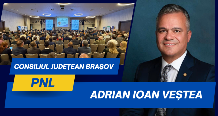 Adrian Ioan Veștea, președinte CJ Brașov: Brașovul găzduiește în aceste zile cel mai important eveniment dedicat specialiștilor în infrastructura rutieră